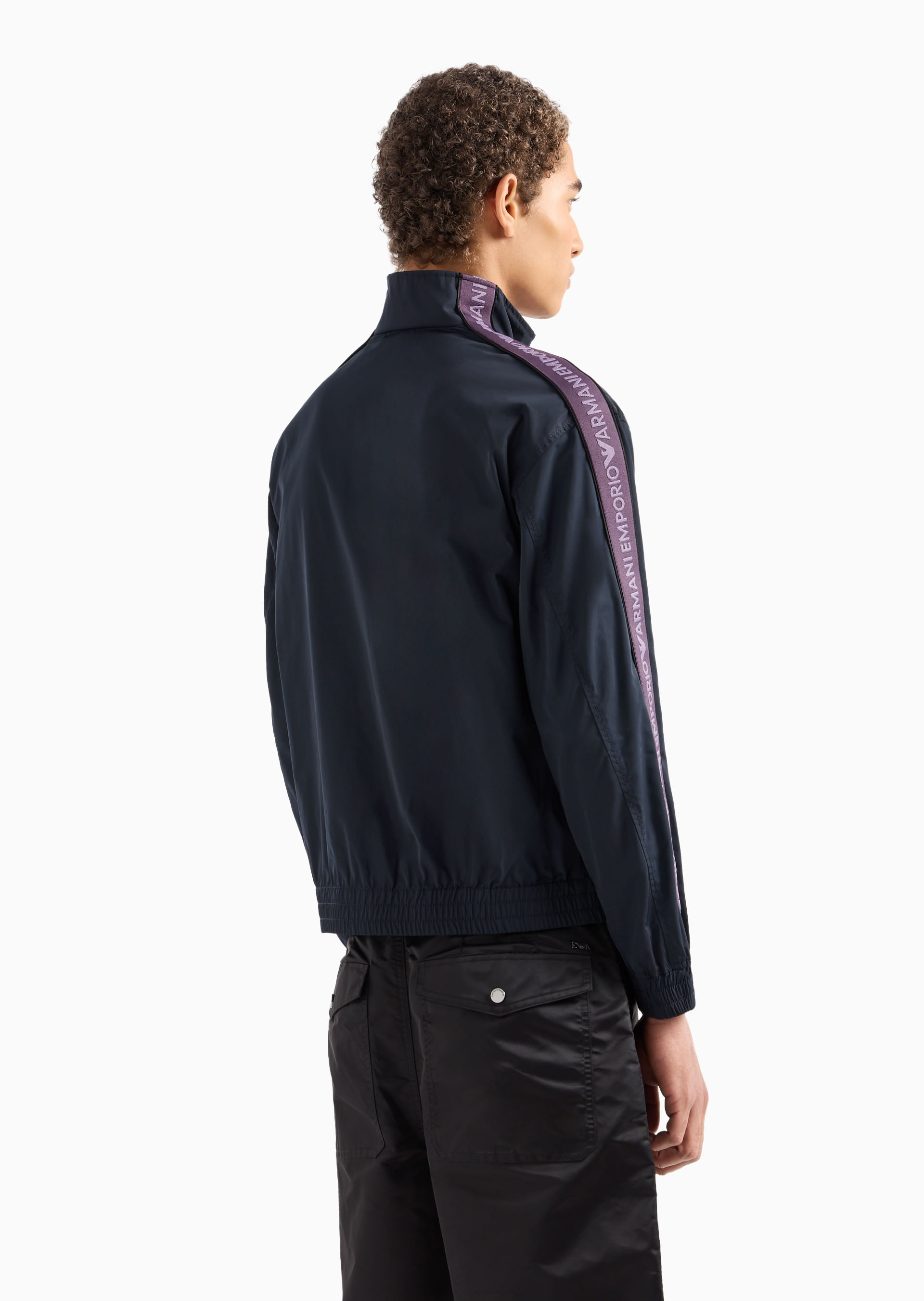 Jaqueta com detalhes nas mangas |Emporio Armani - Armani