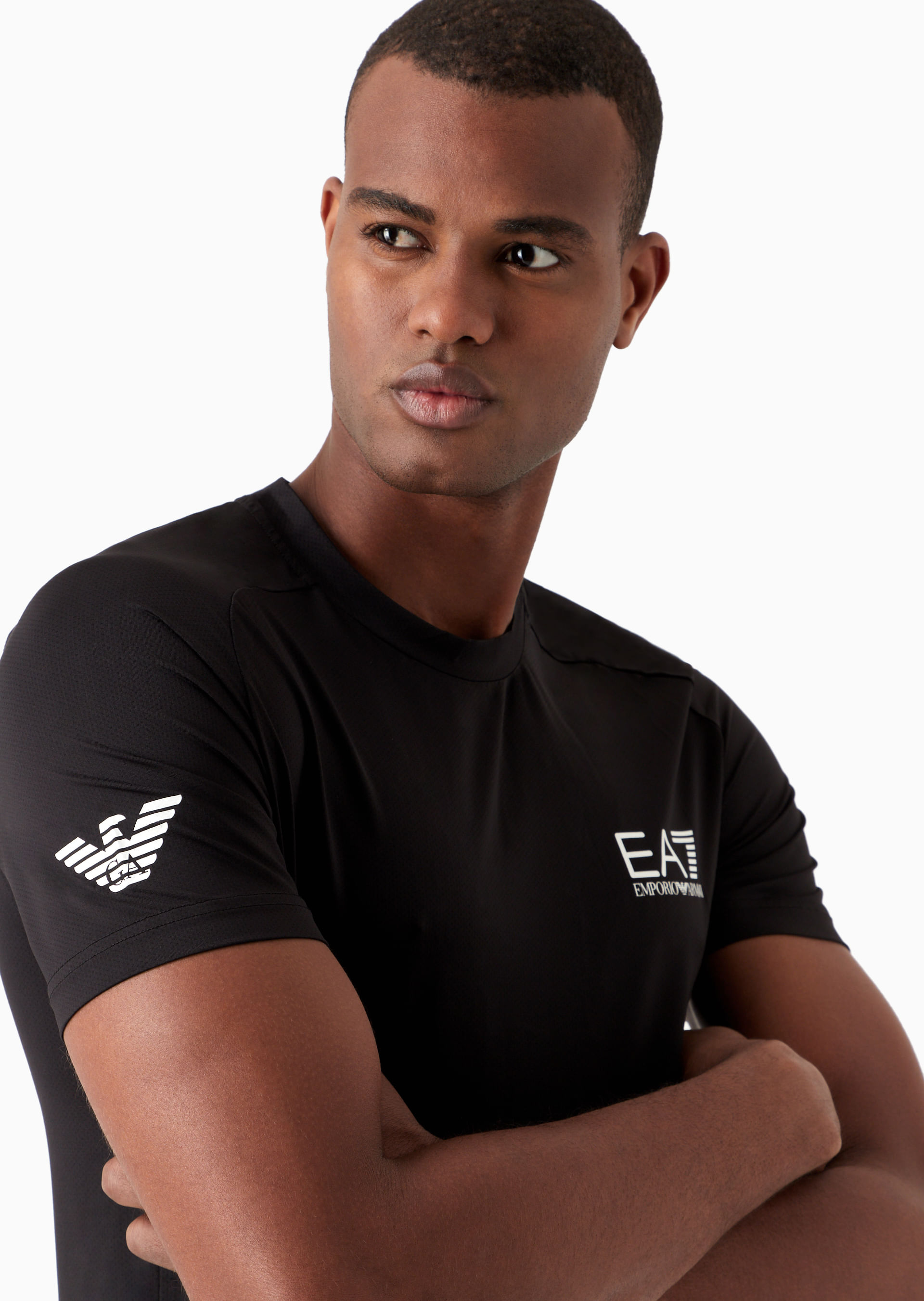Camiseta de Treino Ventus7 Multi Esportes Preto | EA7