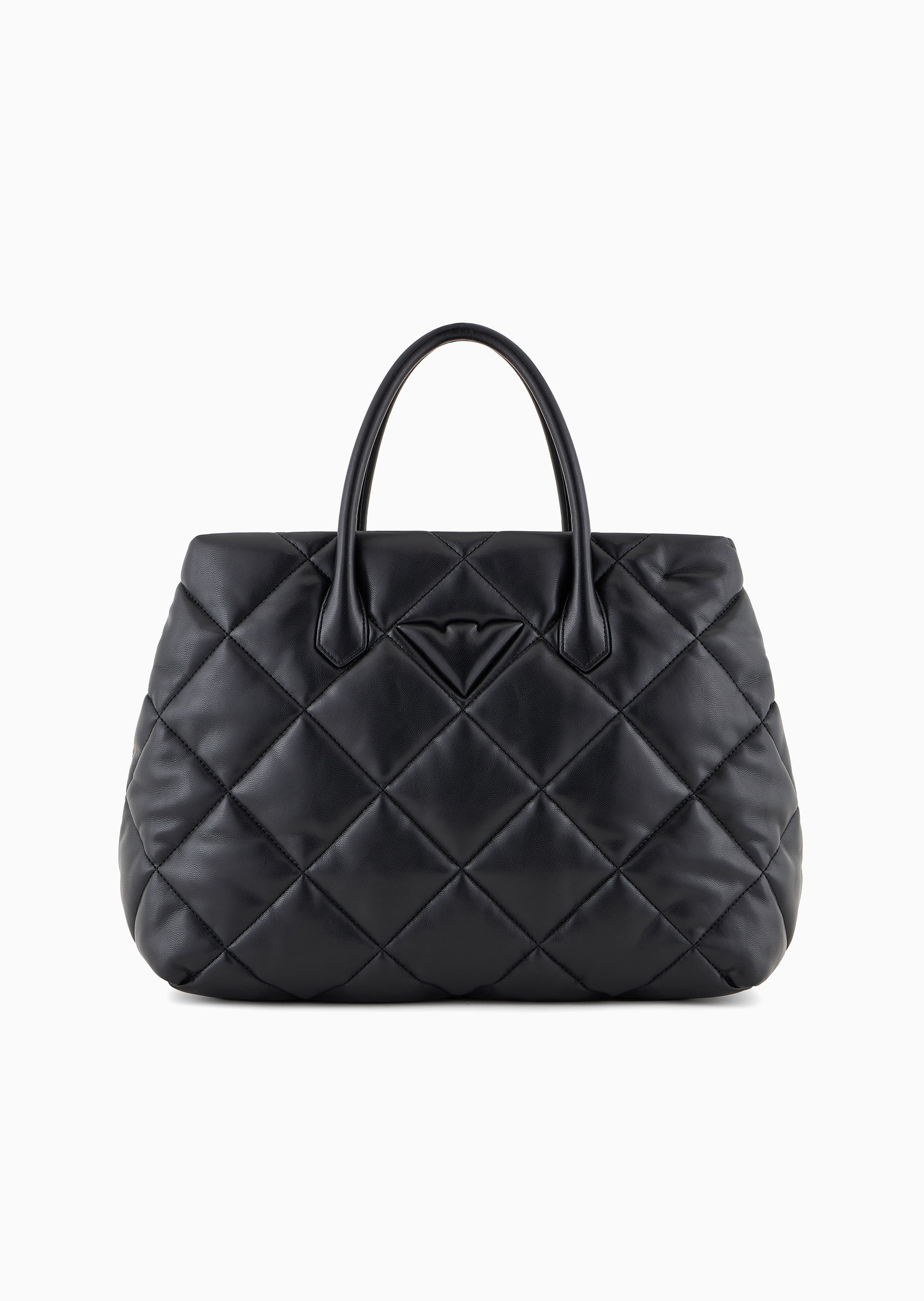 Bolsa tote grande matelassê | Emporio Armani Feminino - Armani Bolsa tote grande matelassê | Emporio Armani Feminino - Armani