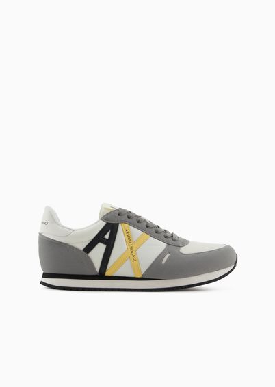 Cinza neutro/Off White - 10 UK - 42 BR
