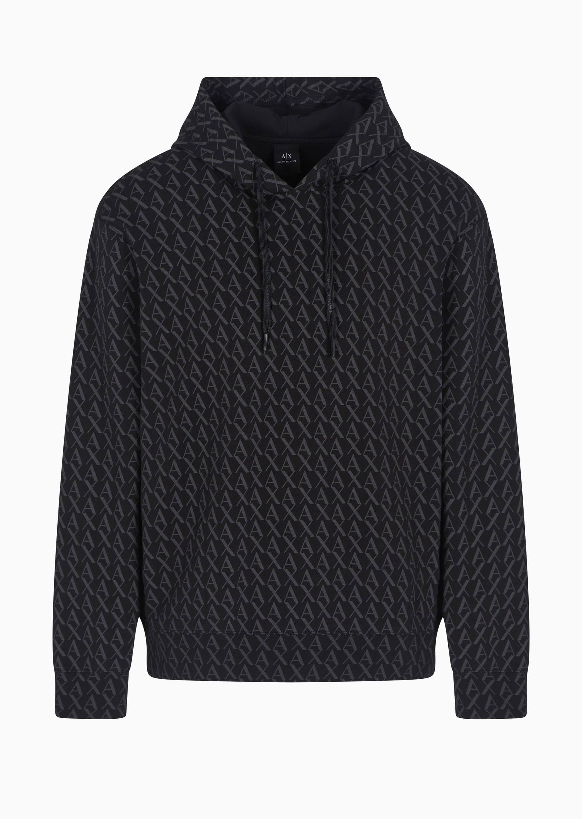 Moletom com capuz ajustável | Armani Exchange Masculino - Armani