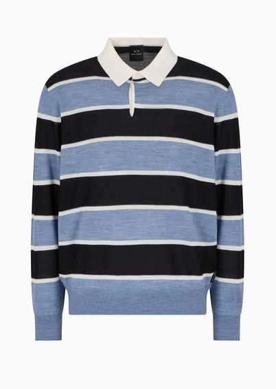 Cinza / Branco / Azul marinho - L