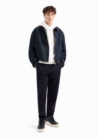 Moletom com estampa de monograma - Armani Moletom com estampa de monograma - Armani