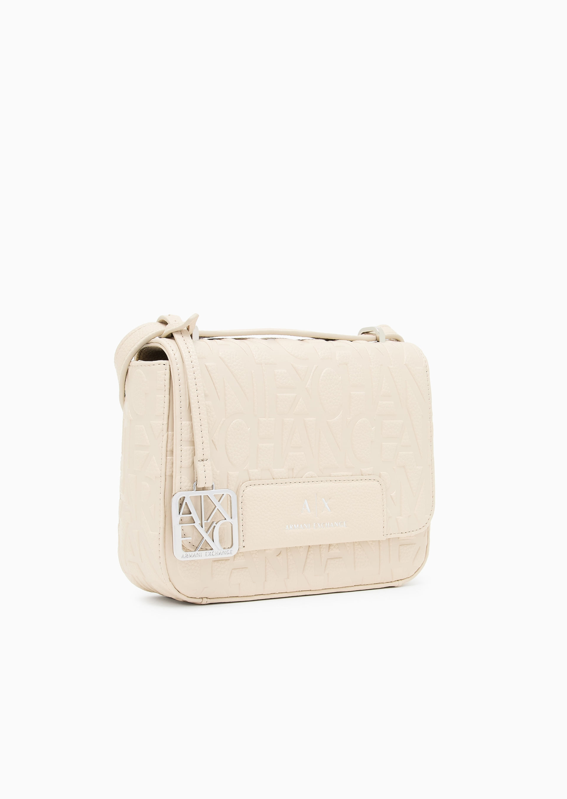 Bolsa Transversal Liz Média Bege | Armani Exchange