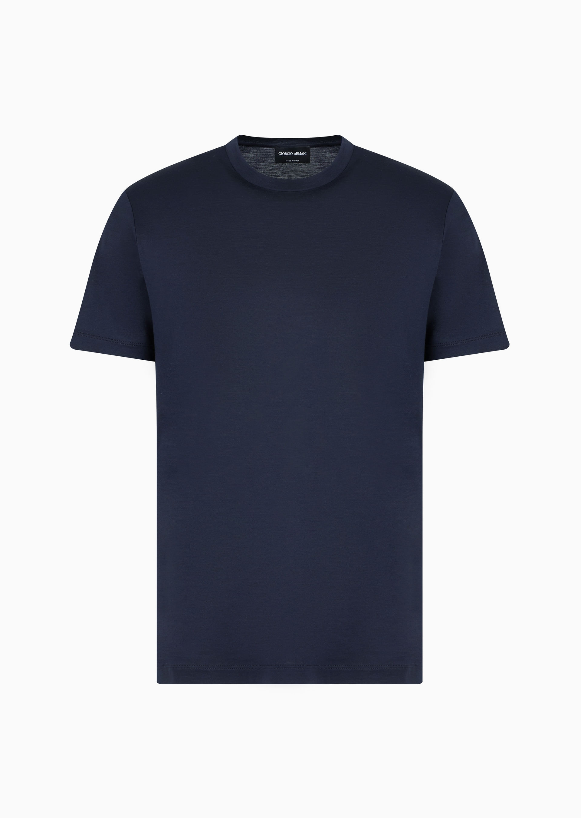 Camiseta de Jersey Azul Escuro | Giorgio Armani