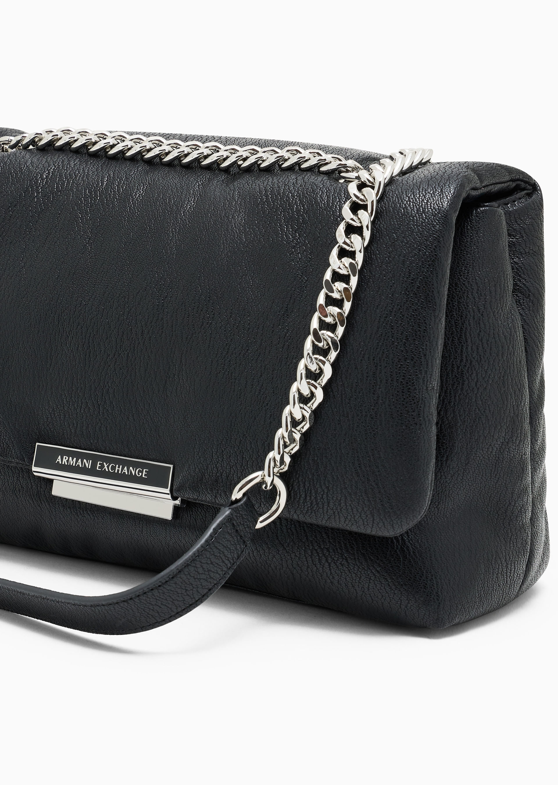 Bolsa Transversal Victoria Média Preto | Armani Exchange