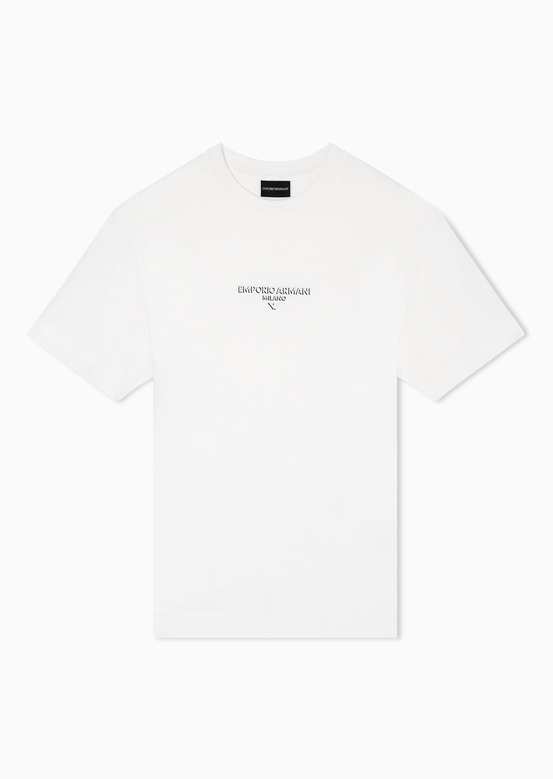 Camiseta Off White Logo Eagle 3D | Emporio Armani