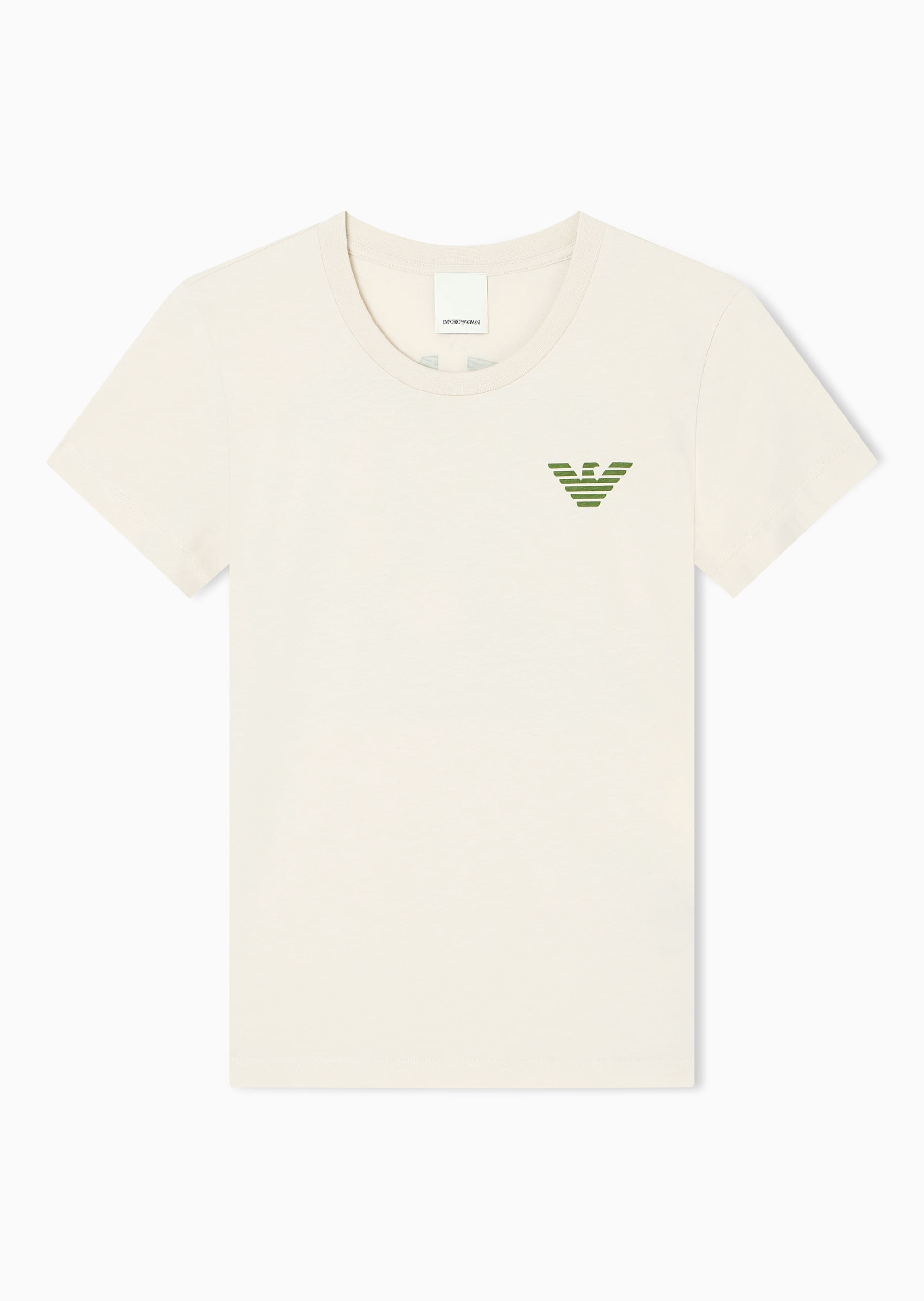 EMPORIO ARMANI ベージュ ベスト　レザー Camiseta Jersey Oversized Bege | Emporio Armani