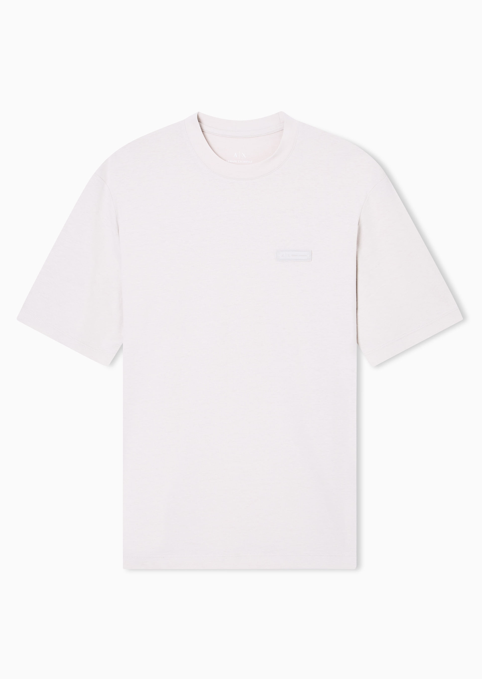 Camiseta Cinza Regular Logo Costas | Armani Exchange
