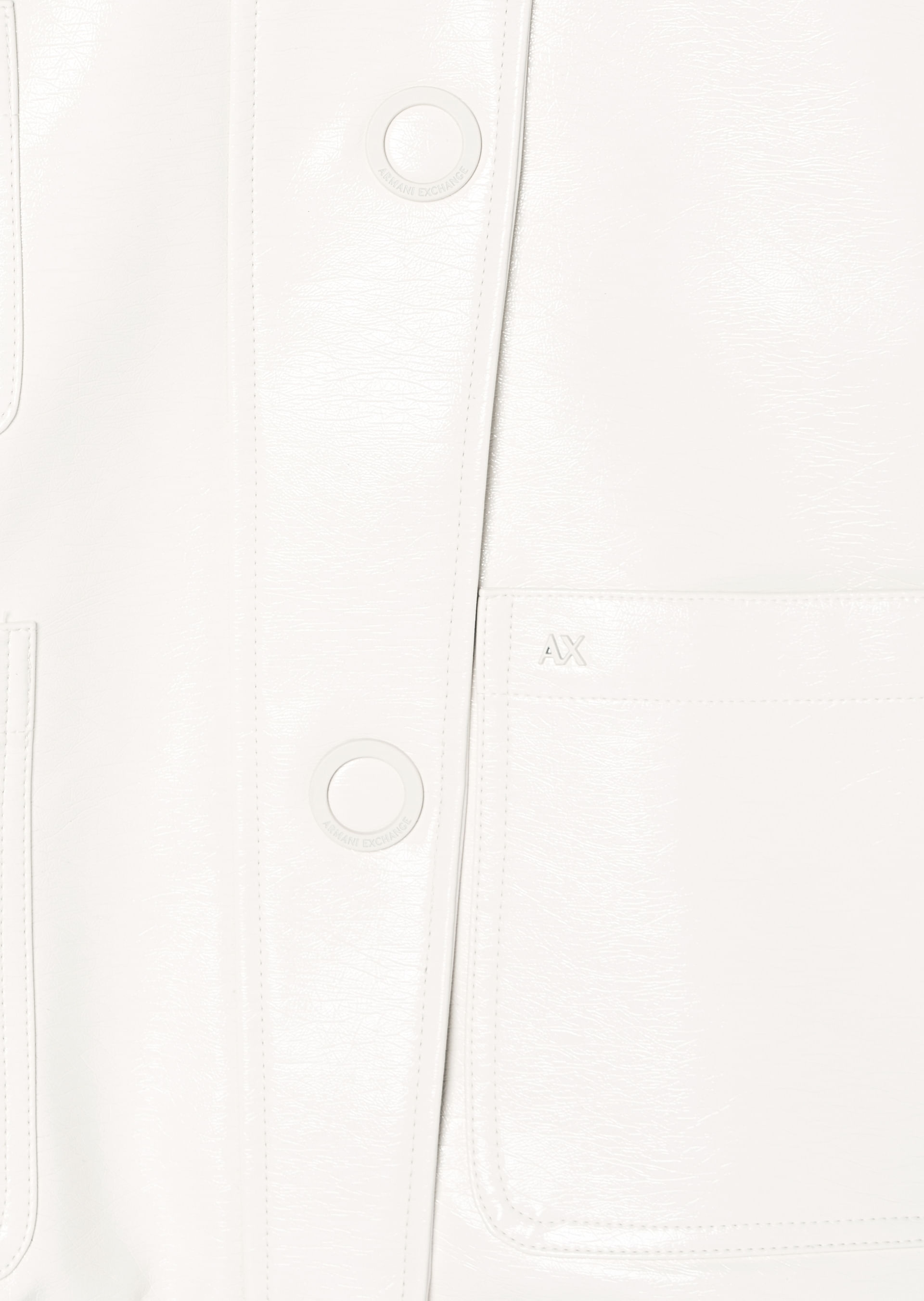 Jaqueta em Tecido Tecnológico Off White | Armani Exchange