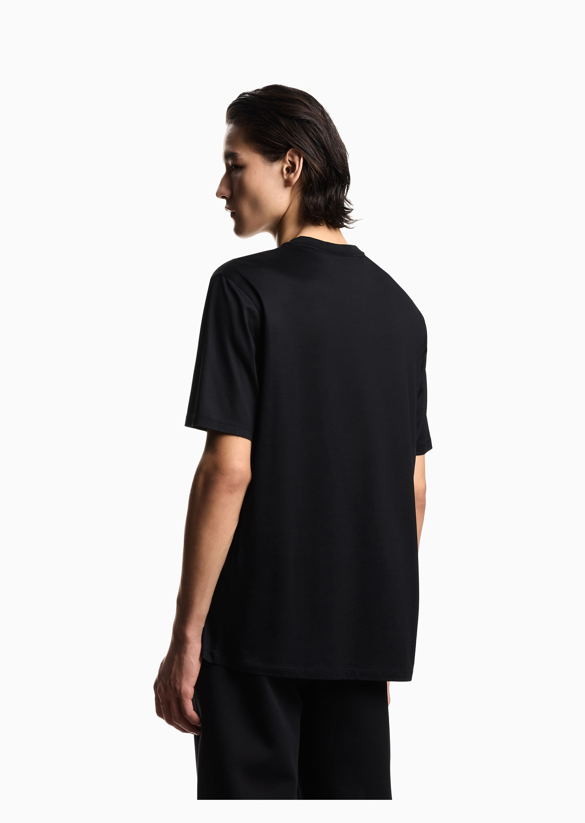 Camiseta em Jersey | Emporio Armani