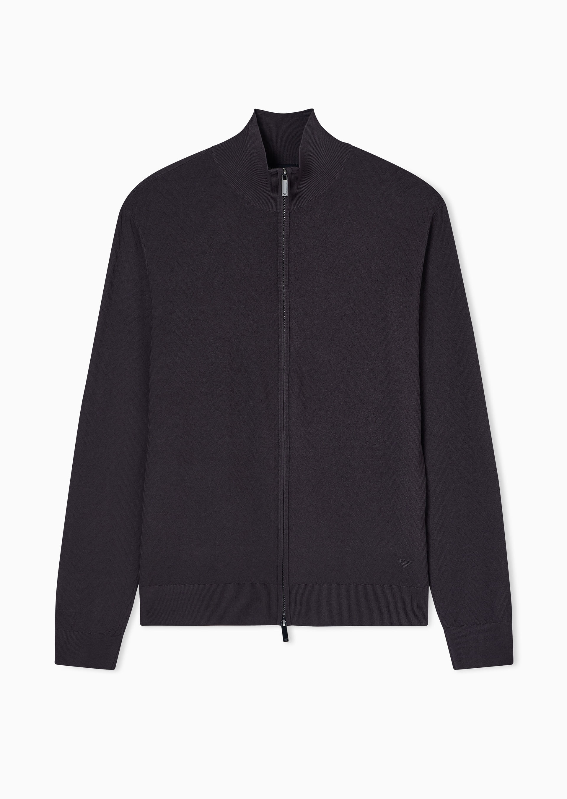 Cardigã Icon com Zíper | Emporio Armani