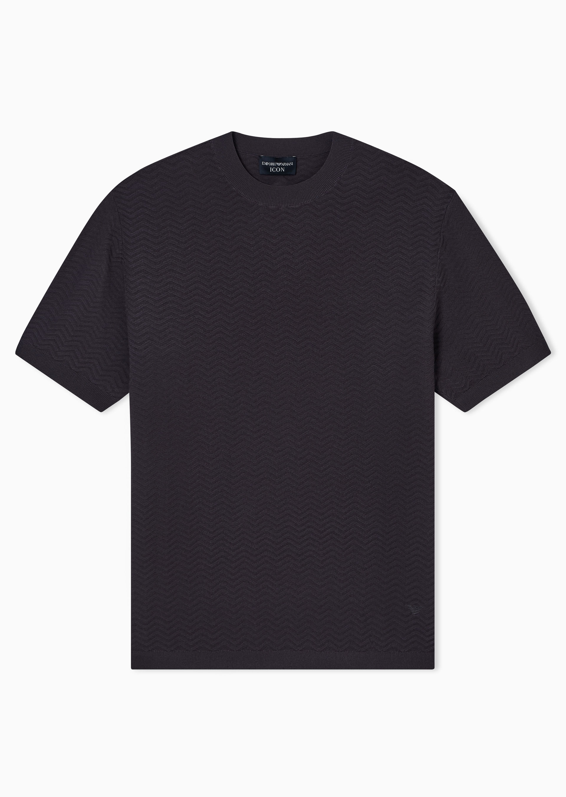 Camiseta Icon Cinza Escuro | Emporio Armani