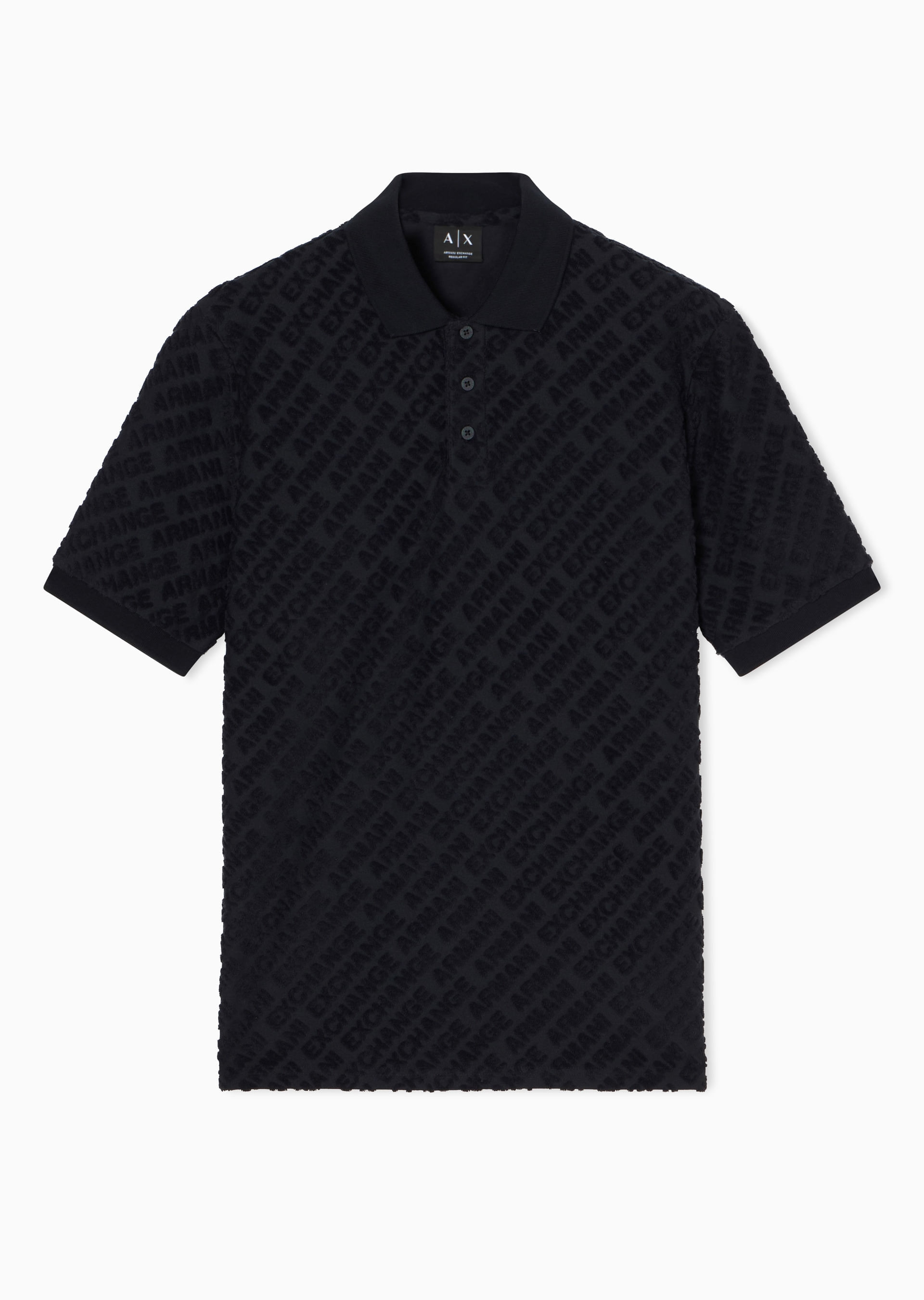 Elegância em Azul Marinho Polo | Armani Exchange