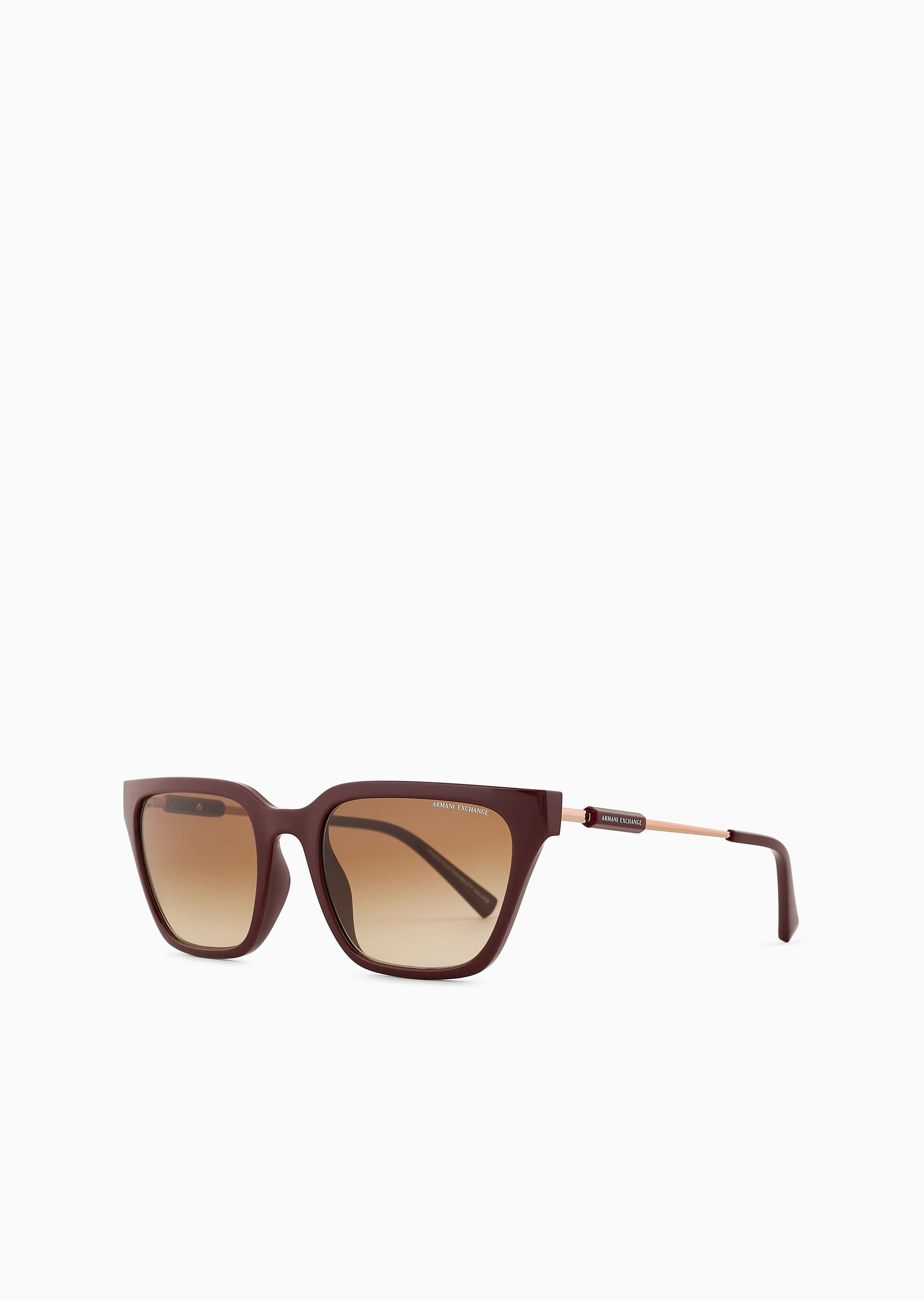 メガネ・老眼鏡 Little Wing col.Midnight Wine Óculos de Sol CatEye Vinho | Armani Exchange