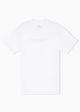 Armani Exchange Camiseta Regular Fit Essential em Malha de Algodão com Logo Branco
