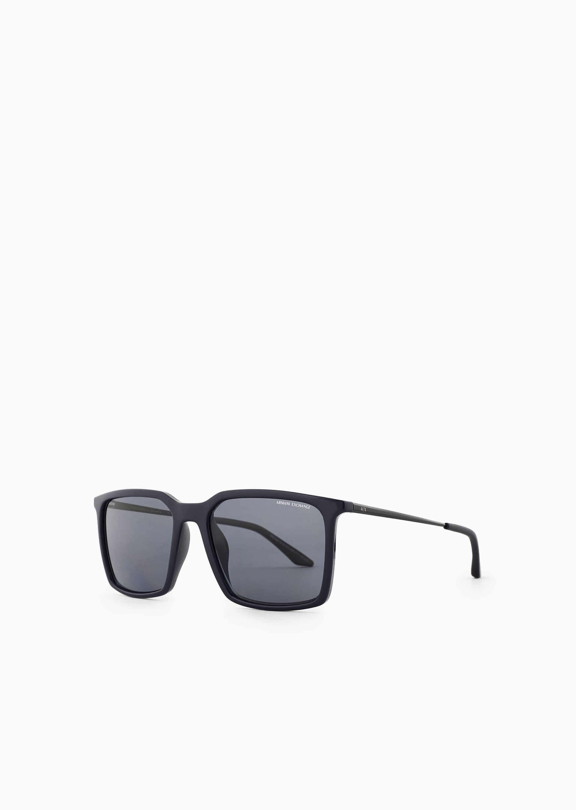 トップス Armani junior Óculos de Sol Quadrado Azul | Armani Exchange