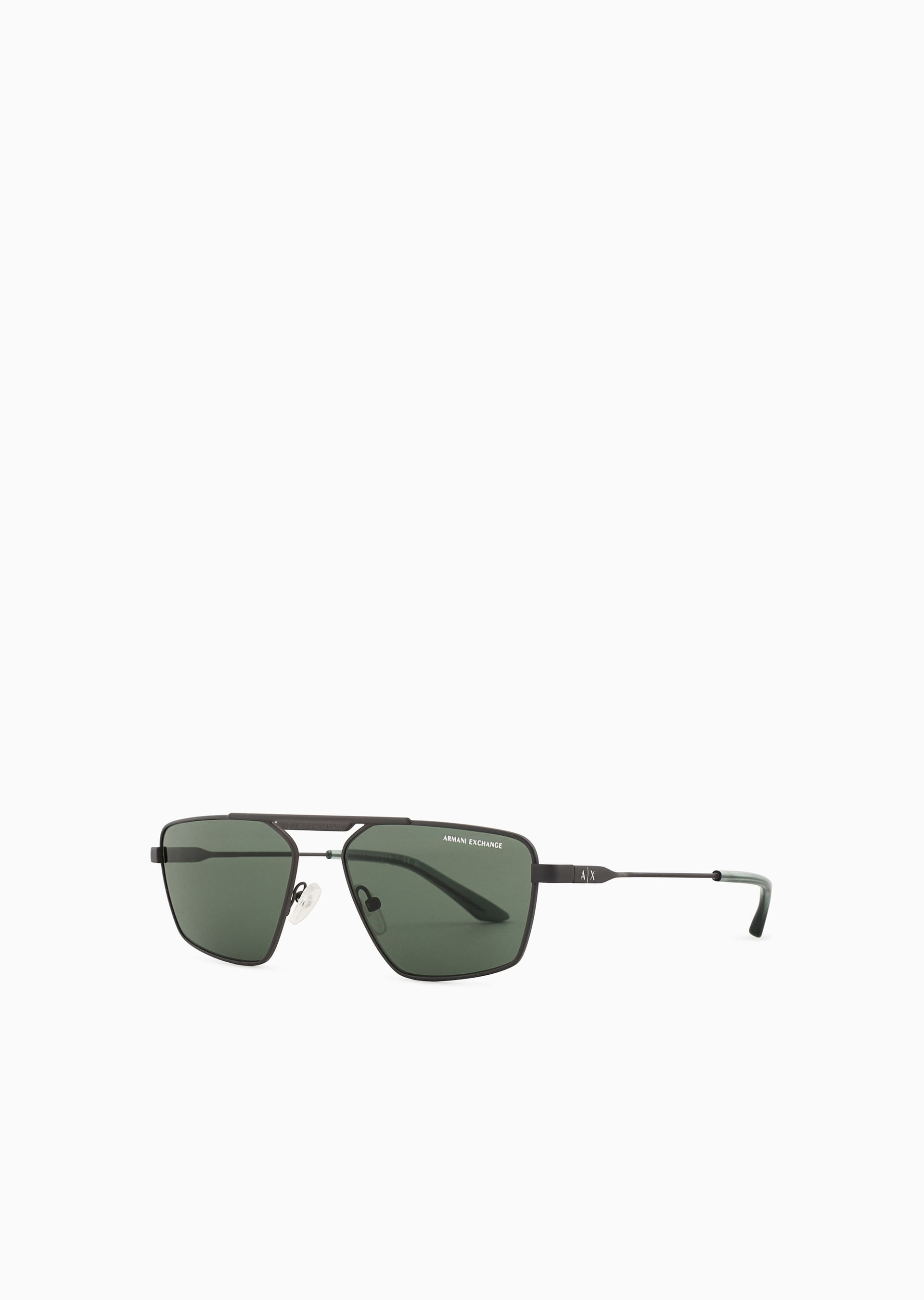 Óculos de Sol Unissex Pilot Cinza Fosco | Armani Exchange